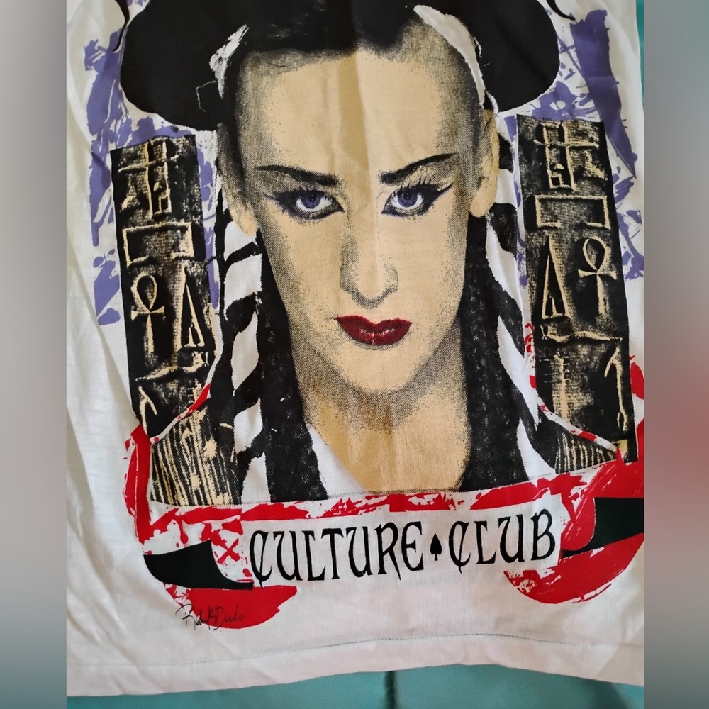 1984 Culture Club Concert Graphic T-Shirt